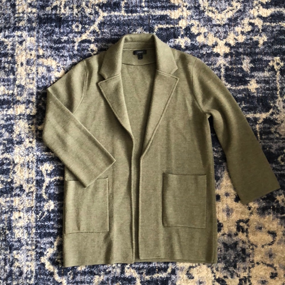 Jcrew Structured Green or Black Sweaters